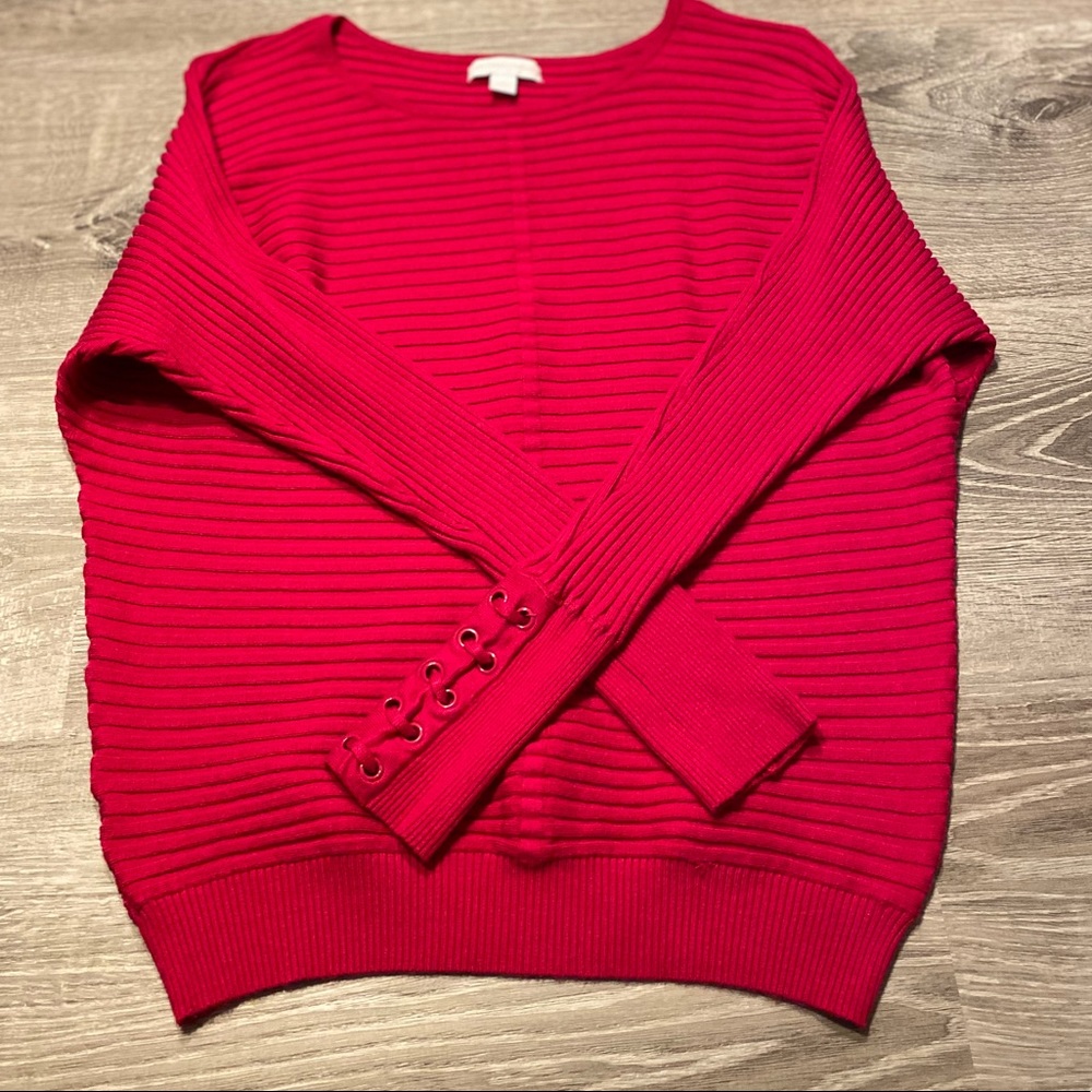 Pink NY&C dolman sweater 💞